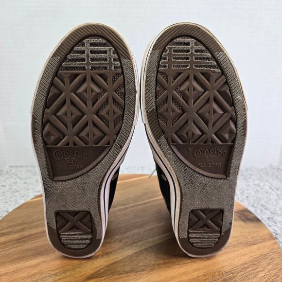 Converse CTAS All Star Lux Black Y2K Hidden Wedge Sneakers Womens 5.5 547198F - Picture 11 of 15